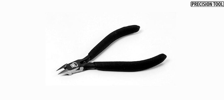 Actual product image Tamiya Precision side cutters
