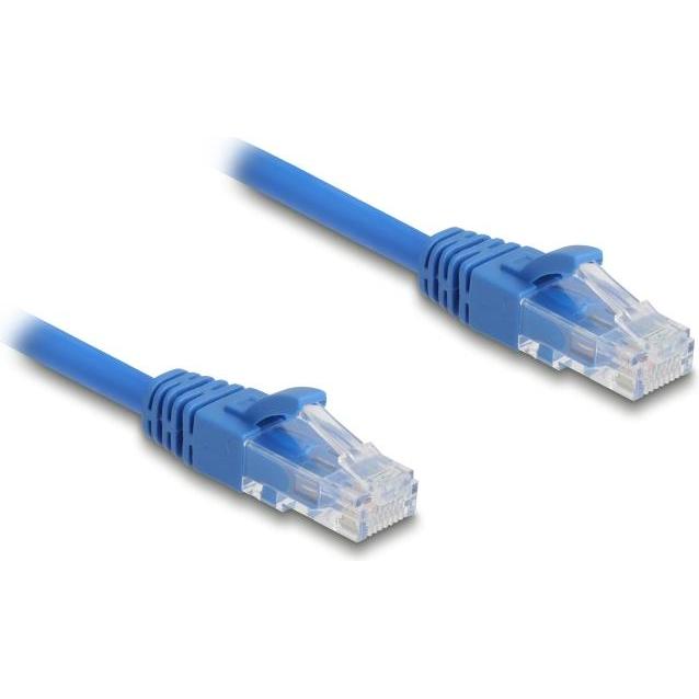 Delock RJ45 Spiralkabel Stecker zu Stecker Cat.6 UTP 1,3 m b (U/UTP, CAT6, 3.30 m), Netzwerkkabel
