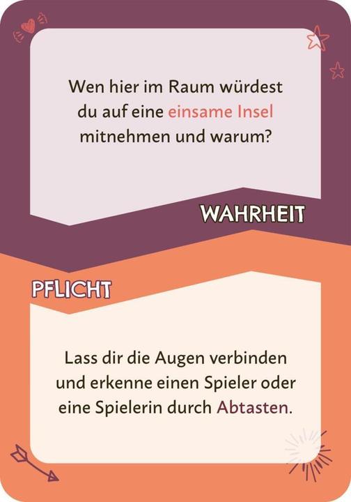 Produktbild Wahrheit oder Pflicht (Deutsch)