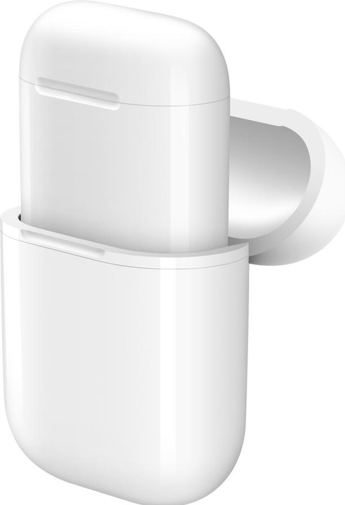 Actual product image Hyper Hyperjuice Qi Wireless Adapter AirPods White (Charging case cover)