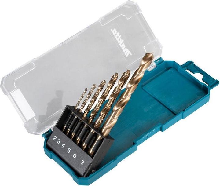 Actual product image Makita Drill bit set HSS-Co 6 pcs. (2.0 mm, 6,0, 4,0, 3,0, 5,0)