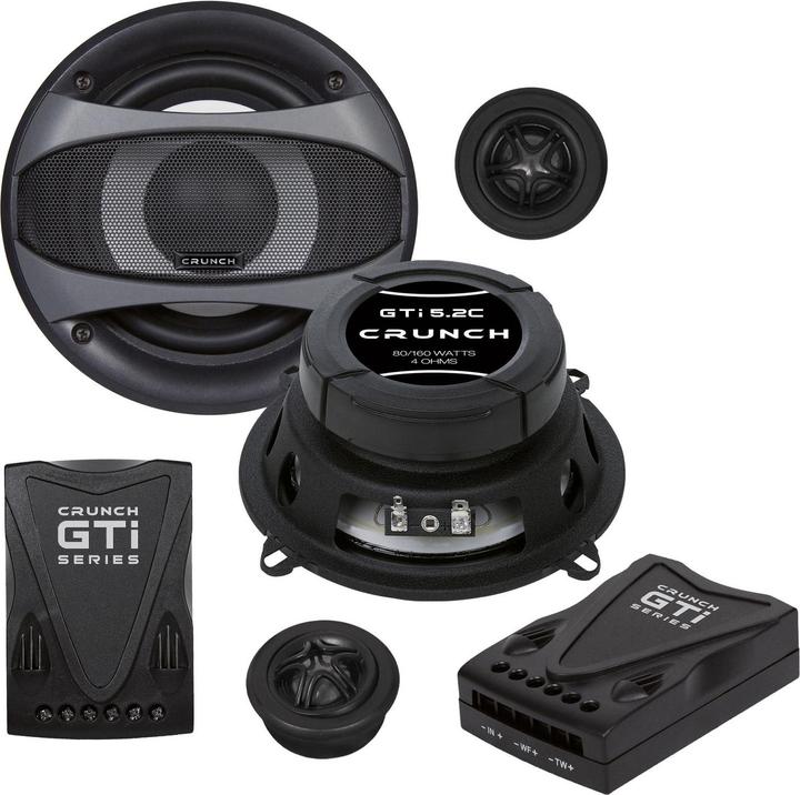 Image du produit Crunch GTI 2Way Kompo Kompo cm Haut-parleur intégré (160 W)