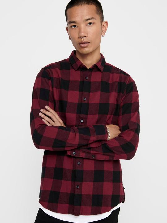 Immagine prodotto Only & Sons Kariertes Langarmhemd (XL)