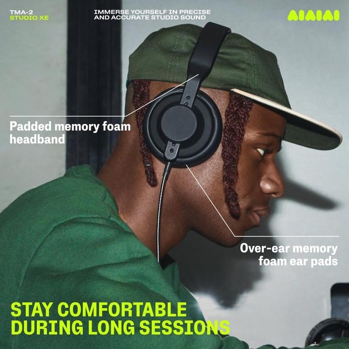 Actual product image Aiaiai Over-ear headphones TMA-2 Studio XE (2024) Black (No noise cancellation, Cable)