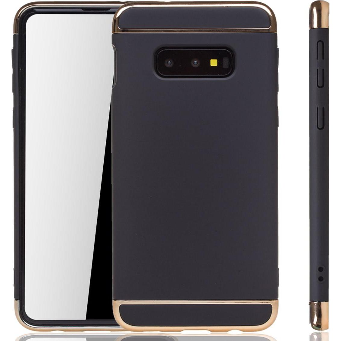 König Design Handyhülle für Samsung Galaxy S10e Schutzcase Backcover Bumper Etuis Schwarz (Samsung Galaxy S10e), Smartph...