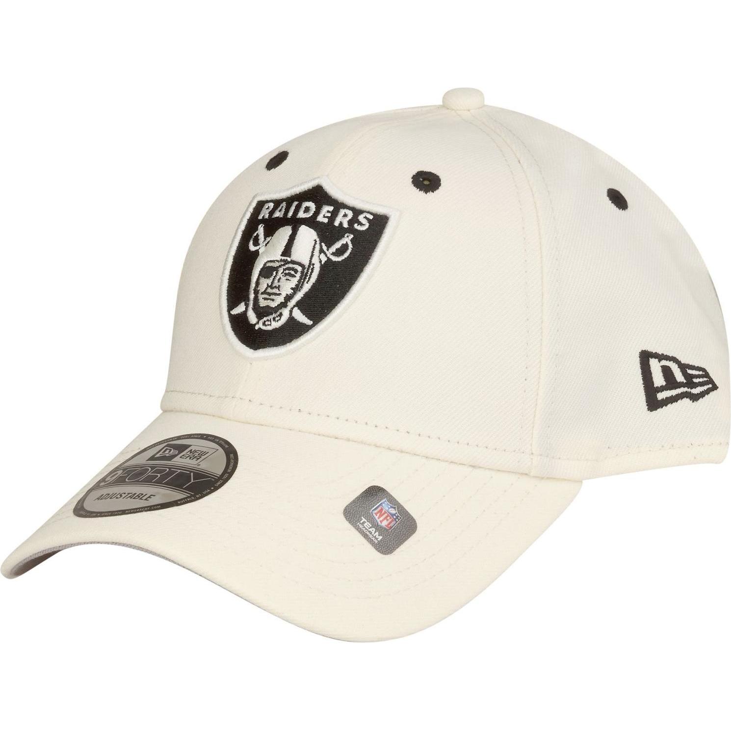 New Era, Herren, Cap, 9Forty Snapback Cap - Las Vegas Raiders Chrome Beige, Beige, (One Size)