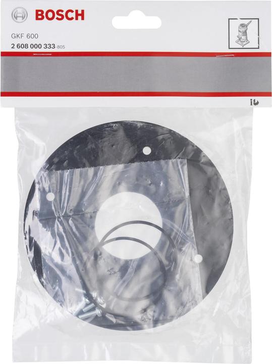 Produktbild Bosch Professional Zubehör Grundplatte, rund, für GKF 600