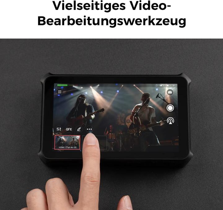 Actual product image Obsbot Talent Videoüberwachung, Videomischer, Audiomischer, Grafik- und Video-Einspieler und Streami