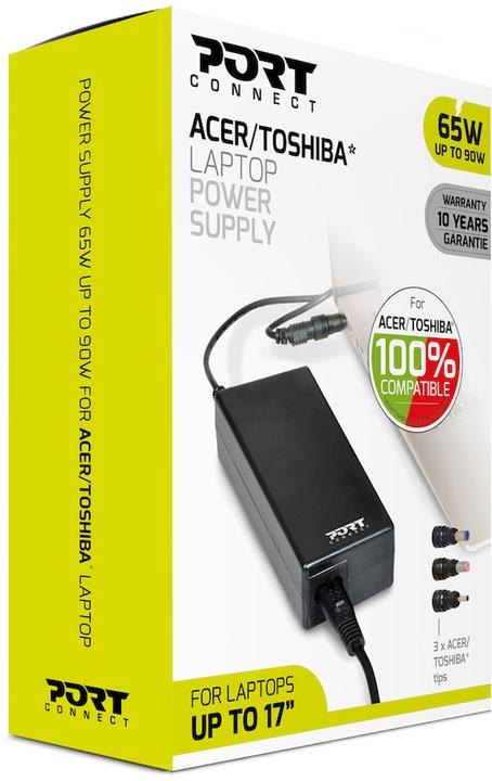 Image du produit Port Designs PowerSupply 65W ACER/TOSHIBA (65 W)