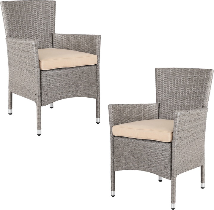 Produktbild Casaria Polyrattan Gartenstühle