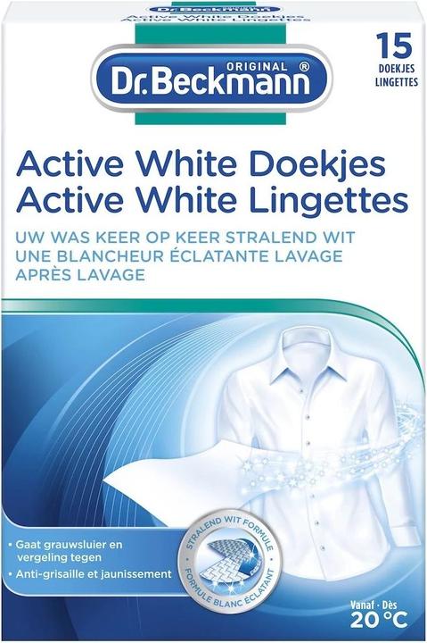 Actual product image Dr. Beckmann Active White Sheets 15 Pcs