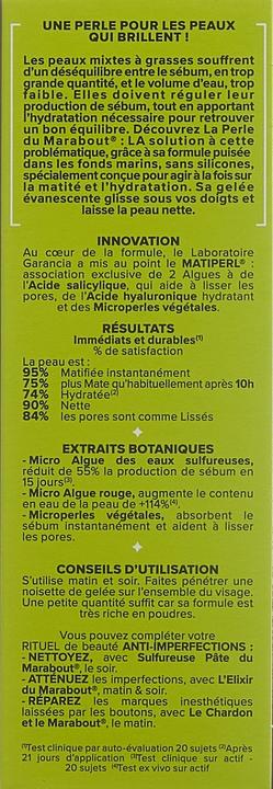 Actual product image Garancia La Perle du Marabout (Cleansing gel, 30 ml)