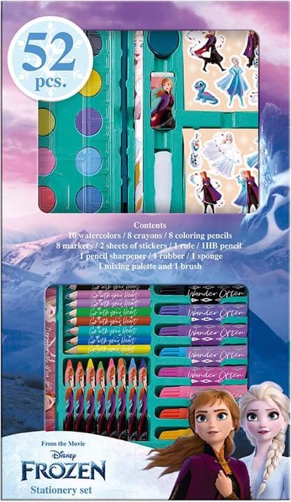 Actual product image Disney Interactive Studios Euromic - Disney Frozen - Art Case 52 pcs. (017406952)