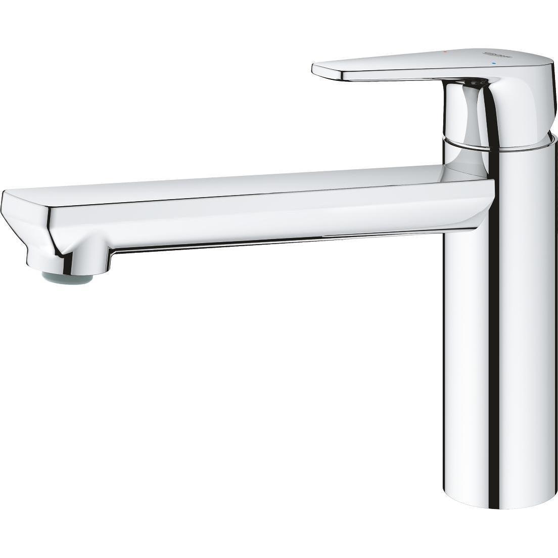 Grohe, Küchenarmatur, Kchenarmatur mit Einhebelmischer BauEdge chrom glnzend 31693000