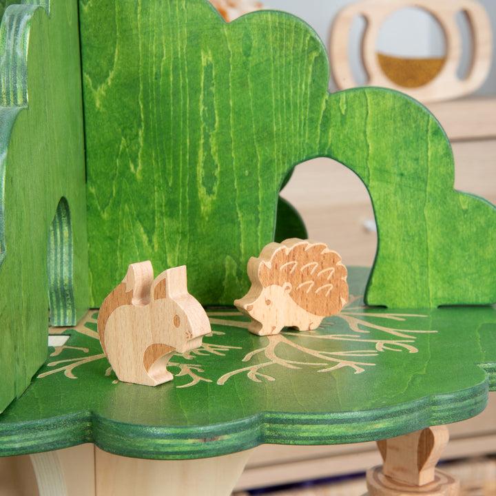 Image du produit TickiT Maison dans l'arbre en bois (15 pièces)
