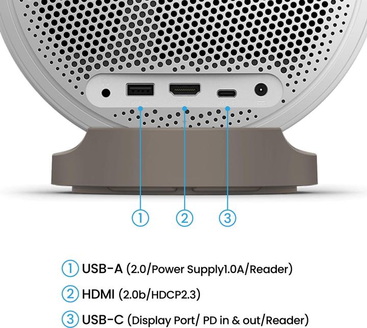 Immagine prodotto BenQ GV32 (Full HD, 500 lm)