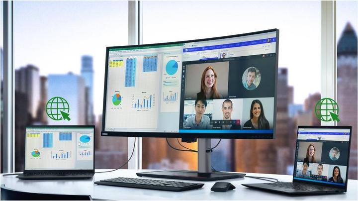 Actual product image Lenovo ThinkVision P40w-20 (5120 x 2160 pixels, 39.70")