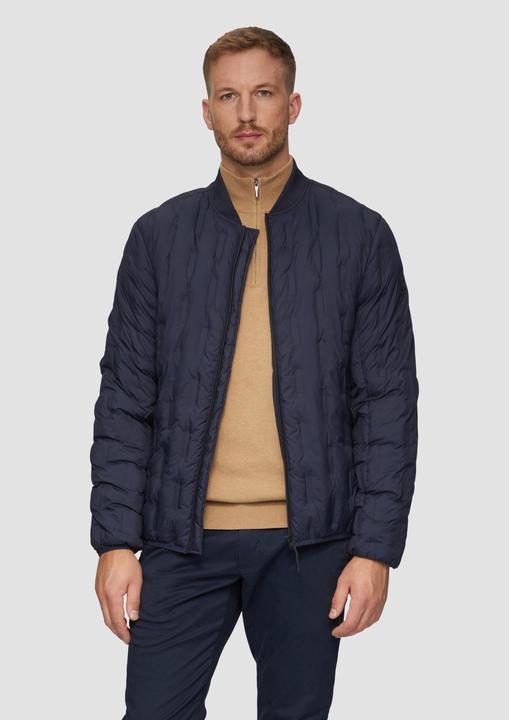 Produktbild S.Oliver Outdoor-Jacke Leichte Steppjacke mit Strickkragen (S)