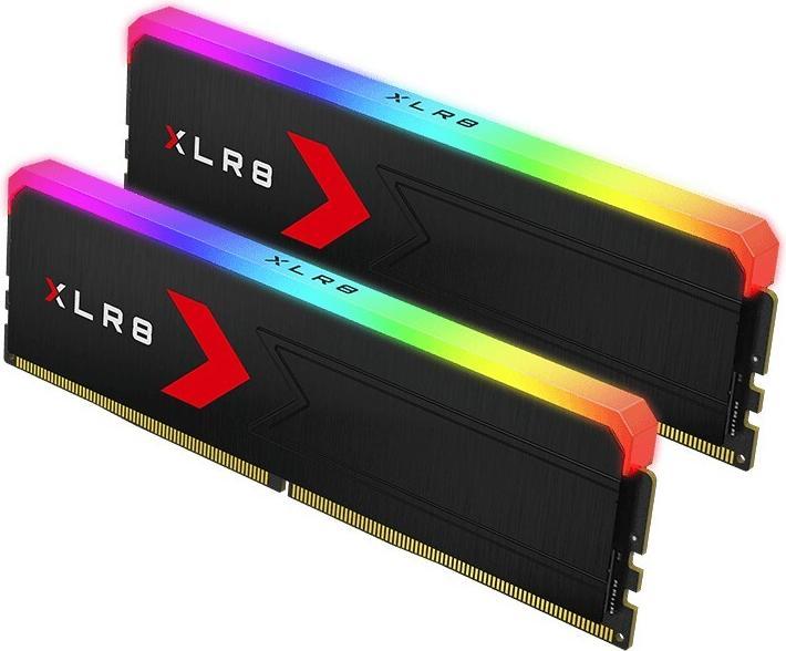 Actual product image PNY Memory DDR5 XLR8 RGB 64GB (2x32GB) 6000 C30 (2 x 32GB, 6000 MHz, DDR5 RAM)