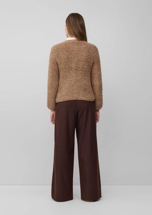 Produktbild s.Oliver Strickjacke Strickjacke im Relaxed Fit aus Alpakamix (36)
