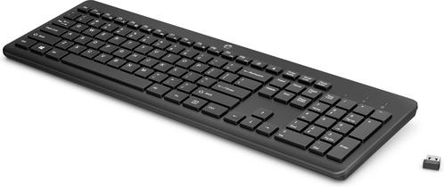 Produktbild HP 230 Wireless-Tastatur, Full-size (100%), RF Wireless, Membran Key Switch, Schwarz (CH)