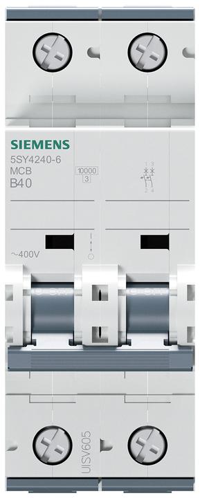 Produktbild Siemens Circuit breaker 400V 10kA 2P 40A
