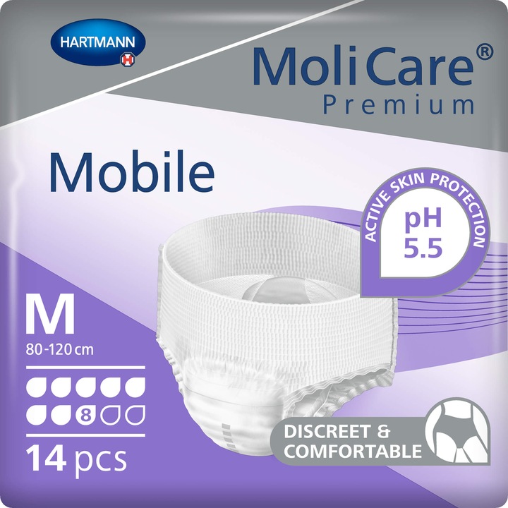 Actual product image MoliCare Mobile 8 (14 x, M)