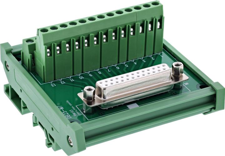 Actual product image InLine D-Sub 25 Terminalblock