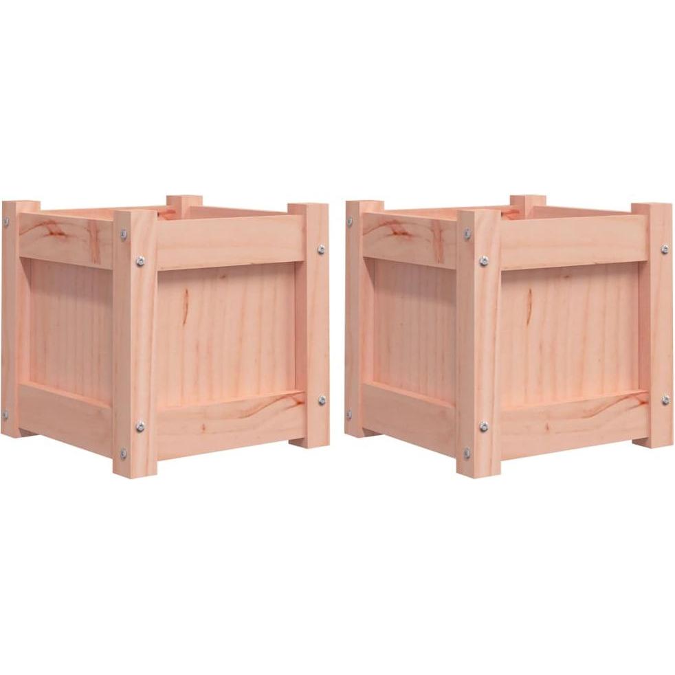 VidaXL, Hochbeet, Pflanzkübel 2 Stk. Massivholz Douglasie,Material: Massives