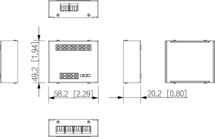 Actual product image Dahua DOOR CONTROLLER MODULE EXT./DEE1010B-S2