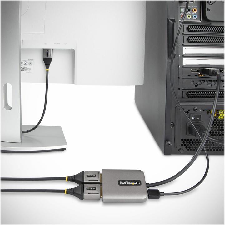 Produktbild StarTech 2-Port Displayport Mst Hub (DVI, 30 cm)