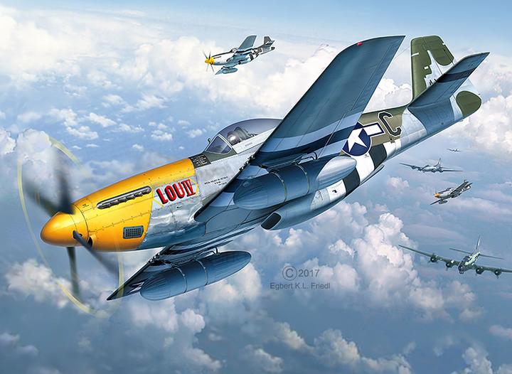 Image du produit Revell P-51D-5NA Mustang (première version)