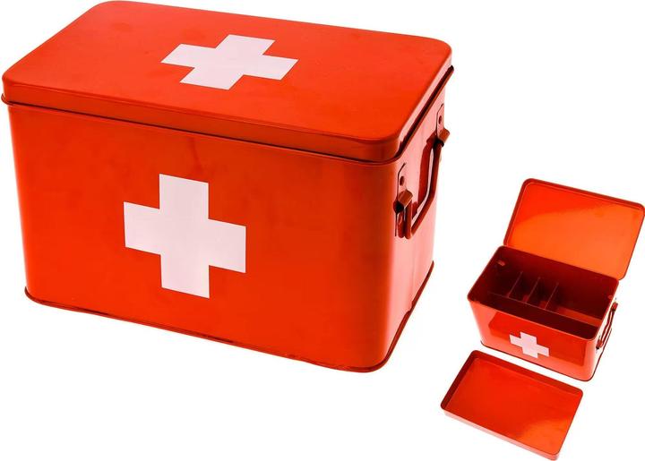 present time Medicine Storage Box (20 x 20 x 32 cm, 12.80 l)