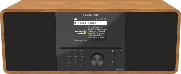 Produktbild Telestar Top 300 (DAB+, FM, Internetradio, Bluetooth, WLAN)