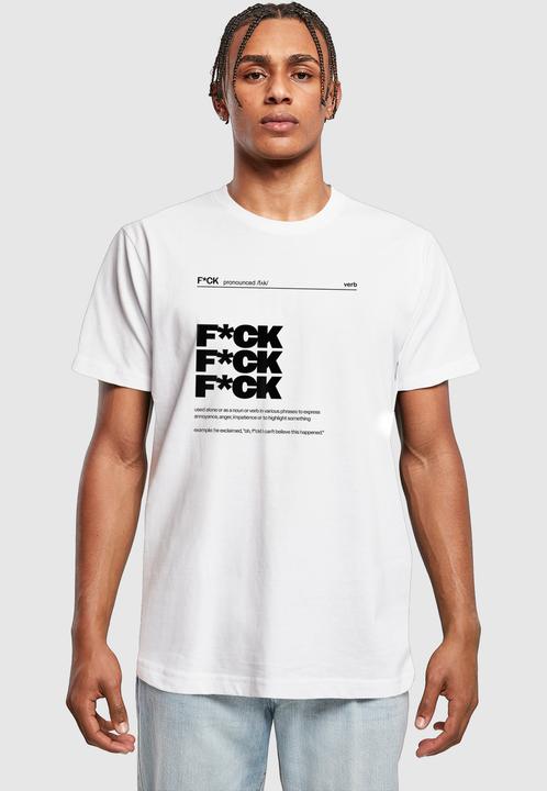 Produktbild Mister Tee F*ck Definition Tee - 139129 (L, XXL)