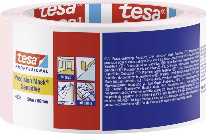 tesa Präzisionskrepp® Sensitive 50:50 (50 mm)