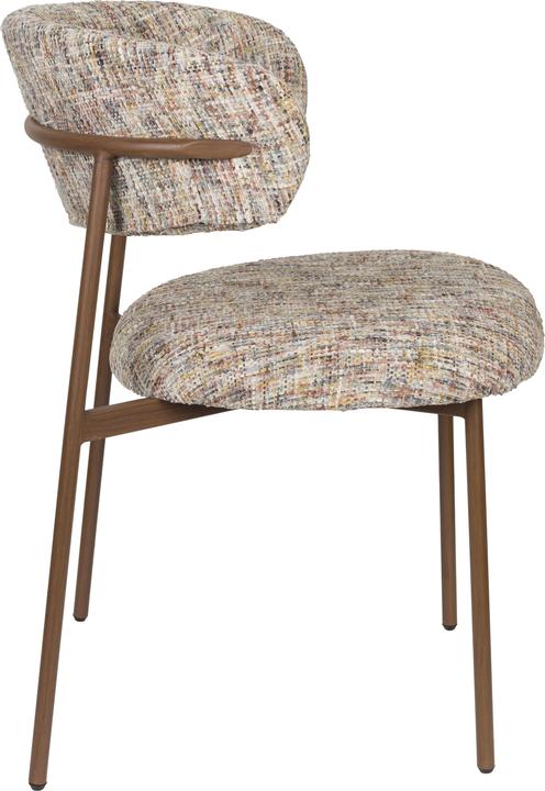 Image du produit White Label Living Chair Claes Multicolour