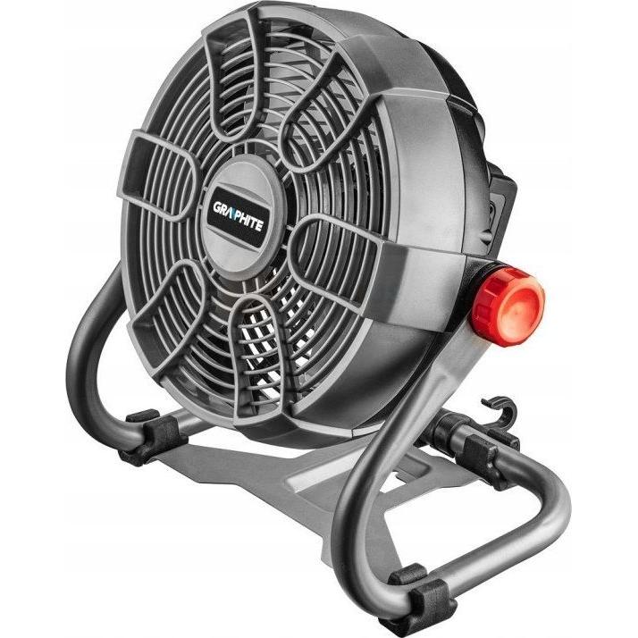 Thumbnail - Graphite Dual-Ventilator, akku- & kabelbetrieben, 18V Energy+ Li-Ion, ohne Akku, Ventilator, Schwarz