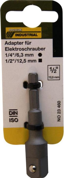 Actual product image Proxxon 1/2" drill adapter