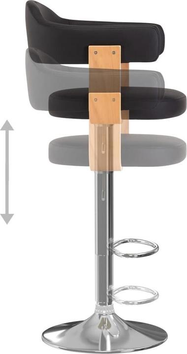 Actual product image vidaXL Barhocker