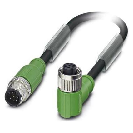 Phoenix Contact Sensor/actuator kabel, Kabels + Stekkers, Zwart