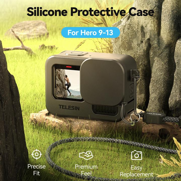 Image du produit Telesin Silicone case 2.0 for GoPro Hero 13/12/11/10/9