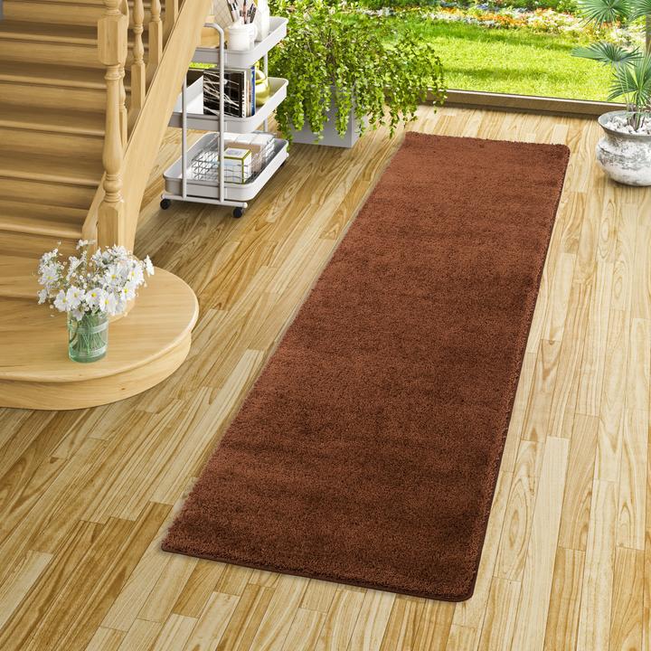 Actual product image Snapstyle High Pile Shaggy Runner Carpet Palace (100 x 100 cm)