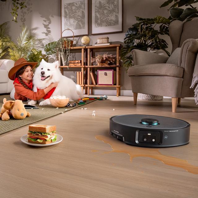 Actual product image Cecotec Conga X100 Robot Vacuum Cleaner (20000 Pa, Wiping pads (rotating))