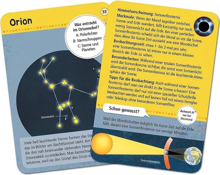 Actual product image 50 Constellations & Planets (German)