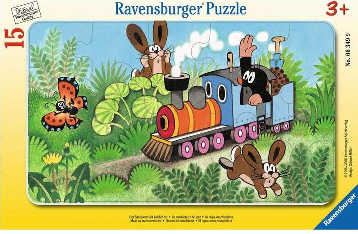 Produktbild Ravensburger Der Maulwurf als Lokführer (15 Teile)