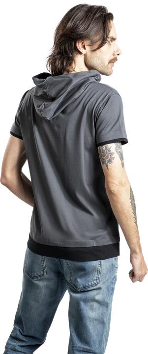 Produktbild RED by EMP Double Layer Shirt mit Kapuze (L)