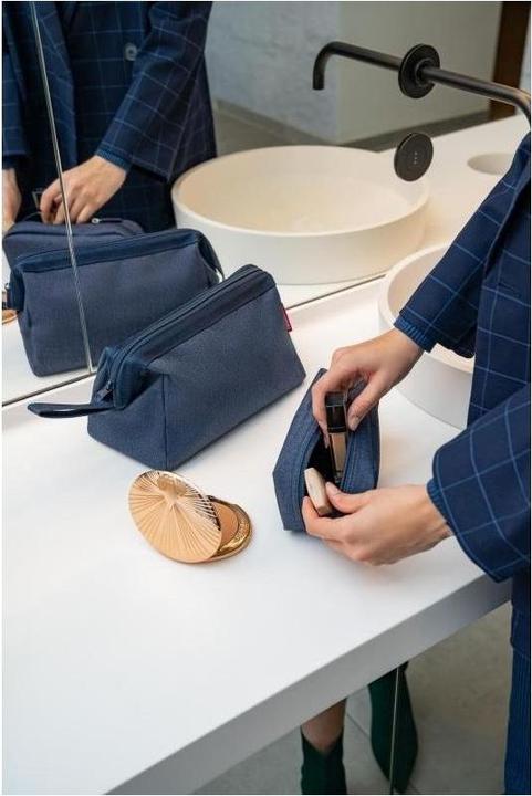 Image du produit reisenthel Étui Mulitcase Herringbone bleu foncé