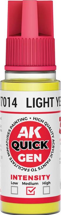 Actual product image AK Interactive Pot de Quick Gen - Light Yellow (18 ml)