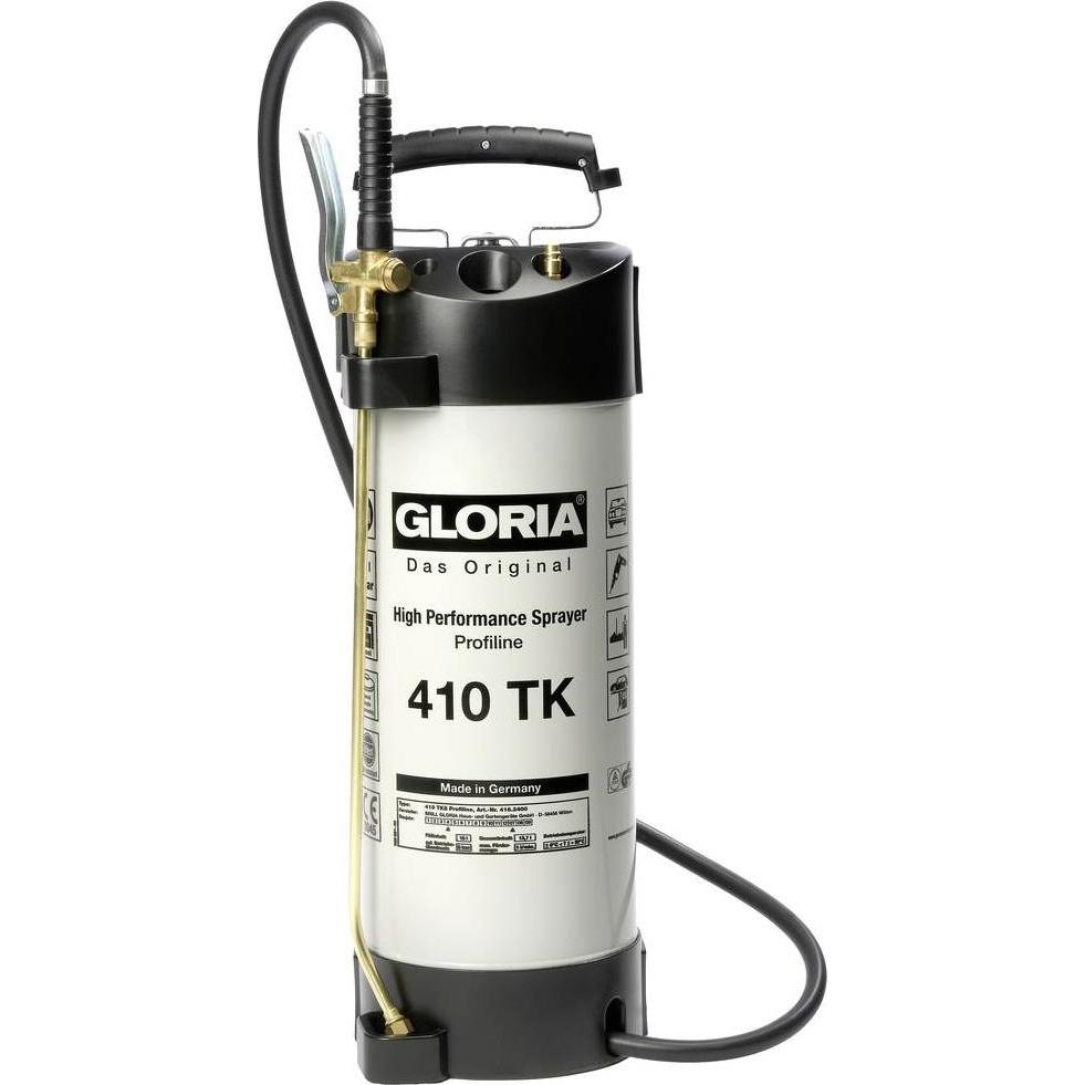 Gloria Haus und Garten, Sprühflasche, GLORIA Hochleistungssprühgerät 10 L Profi-Drucksprüher aus Stahl (10 l)